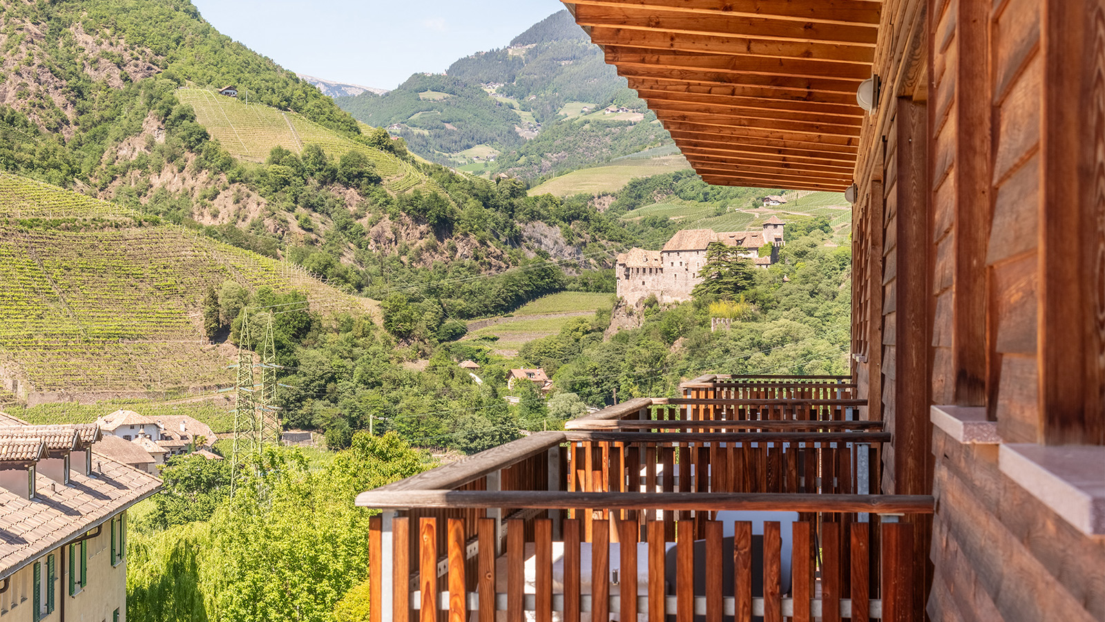 Vista delle camere dell'Hotel Hanny